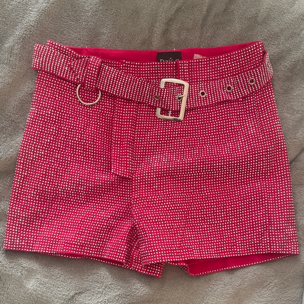 Stylish Pink Women's Shorts